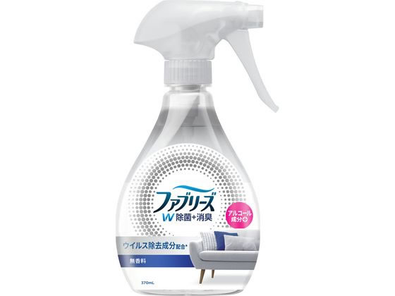 P & G ファブリーズW除菌 無香料 アルコール成分入 本体 370mL P & G ファブリーズW除菌 無香料 アルコール成分入 本体 370mL