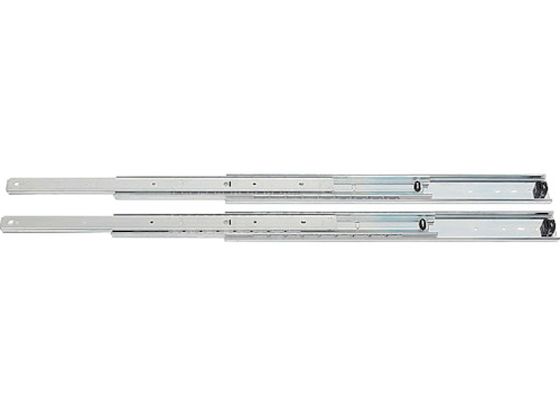 TRUSCO 三段引きスライドレール 重荷重用 508mm 2本入 SL9000-20-2SET TRUSCO 三段引きスライドレール 重荷重用 508mm 2本入 SL9000-20-2SET