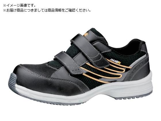 ミドリ安全 耐滑・先芯入りスニーカー SLS-705静電ブラック 24cm ミドリ安全 耐滑・先芯入りスニーカー SLS-705静電ブラック 24cm