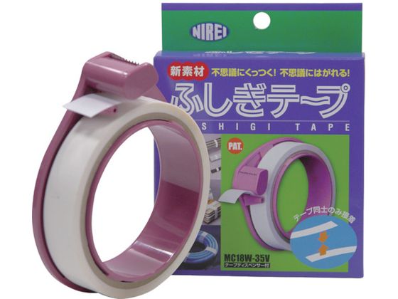 仁礼 ふしぎテープ白ディスペンサー付18MMX35M MC18W-35V 仁礼 ふしぎテープ白ディスペンサー付18MMX35M MC18W-35V