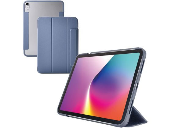 エレコム iPadケース 11インチ (A16) 2アングル ブルー TB-A25RWVFCBG エレコム iPadケース 11インチ (A16) 2アングル ブルー TB-A25RWVFCBG
