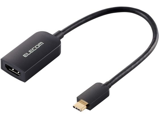 エレコム Type-C HDMI 変換アダプタ ブラック AD-CHDMIQBK4 エレコム Type-C HDMI 変換アダプタ ブラック AD-CHDMIQBK4
