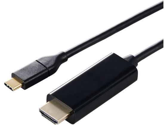 エレコム USB-C HDMI 変換ケーブル 2m ブラック MPA-CHDMI20BK3 エレコム USB-C HDMI 変換ケーブル 2m ブラック MPA-CHDMI20BK3