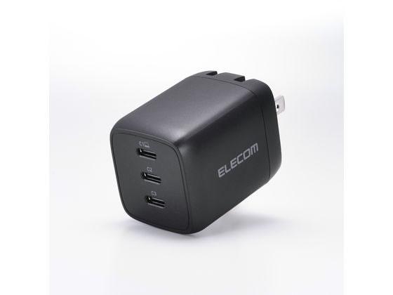 エレコム USB充電器 C×3 67W分配 ブラック ACDC-PD11167BK エレコム USB充電器 C×3 67W分配 ブラック ACDC-PD11167BK