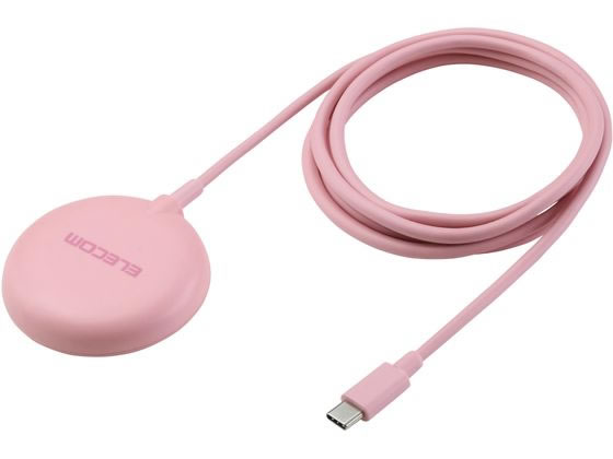 エレコム ワイヤレス充電器 マグネット式 Qi2 15W ピンク W-MA10PN エレコム ワイヤレス充電器 マグネット式 Qi2 15W ピンク W-MA10PN