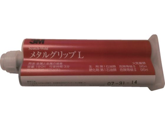 3M Scotch-Weld EPXڒ ^ObvL 190ml METAL L