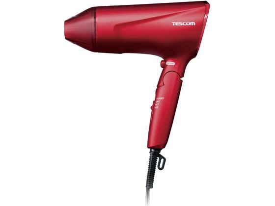 テスコム ヘアドライヤー プロテクトイオン 軽量455g レッド TD570A-R テスコム ヘアドライヤー プロテクトイオン 軽量455g レッド TD570A-R