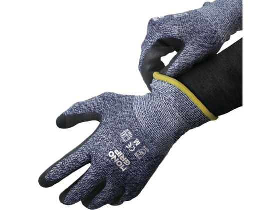 K-WORK 天然ゴム背抜き手袋 モノグリップ ネイビー M K-WORK 天然ゴム背抜き手袋 モノグリップ ネイビー M