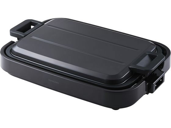 テスコム ホットプレート 角型 平面プレート 幅広 ブラック THP40A-K