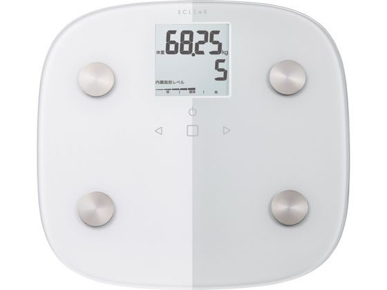 エレコム 体重計 体組成計 8項目測定 ホワイト HCS-FS010WH エレコム 体重計 体組成計 8項目測定 ホワイト HCS-FS010WH