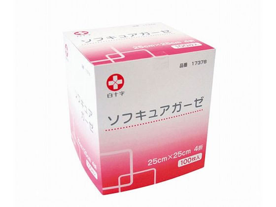 ���\�� �\�t�L���A�K�[�[ 25cm�~25cm 4�� 100���� 63-1453-96