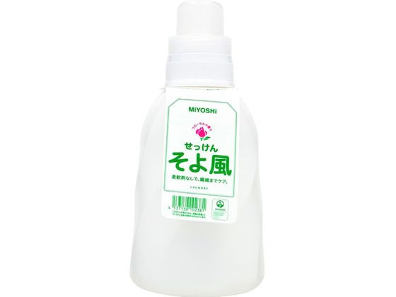 ミヨシ石鹸 そよ風 液体せっけん ボトル 1100mL