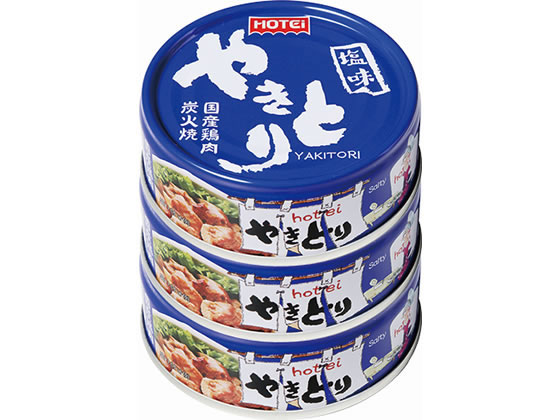 ホテイ やきとり 塩味 70g×3缶シュリンク ホテイ やきとり 塩味 70g×3缶シュリンク