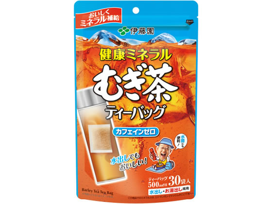 伊藤園 健康ミネラルむぎ茶 ティーバッグ 30袋 伊藤園 健康ミネラルむぎ茶 ティーバッグ 30袋