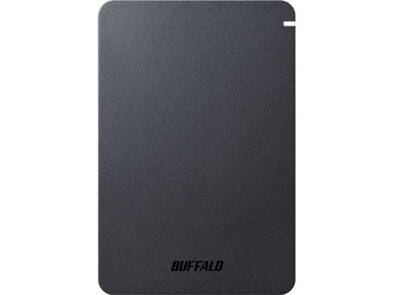 バッファロー 耐衝撃ポータブルHDD 2TBブラック HDPGF2.0U3BBKAが