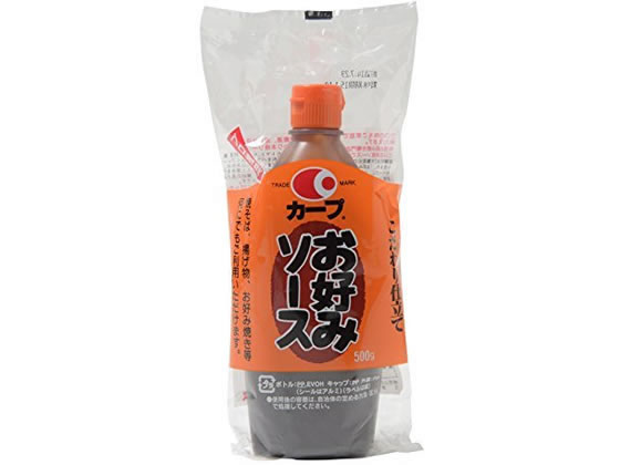 毛利醸造 カープお好みソース 500g 毛利醸造 カープお好みソース 500g