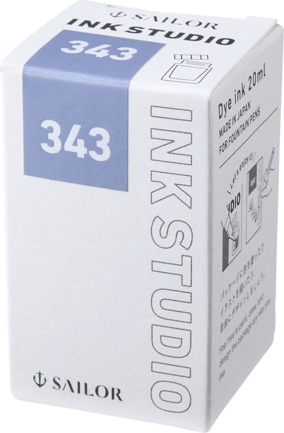 セーラー 万年筆用ボトルインク INK STUDIO 染料 20mL 343 131300343が