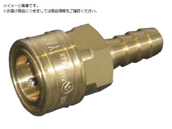 ●耐圧力（ＭＰａ）：３．０●相手側ホースサイズ（インチ）：１ １／２●使用流体：空気、水、作動油他●最高使用圧力（ＭＰａ）：２．０●材質：真鍮●使用温度範囲：−２０〜８０℃●バルブレス●本体：真鍮●シ