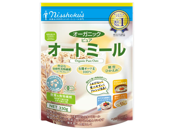 日本食品製造 オーガニックピュアオートミール 330g 日本食品製造 オーガニックピュアオートミール 330g