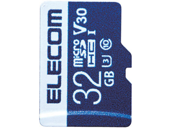 エレコム データ復旧サービス付 microSDHCカード Class10 32GB