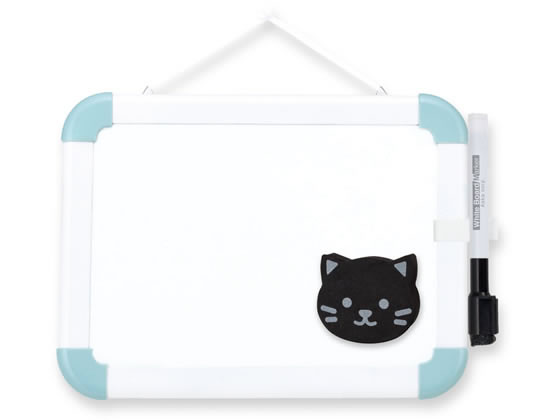 アスカ ホワイトボード ねこ ミニ スタンドつき WB079B