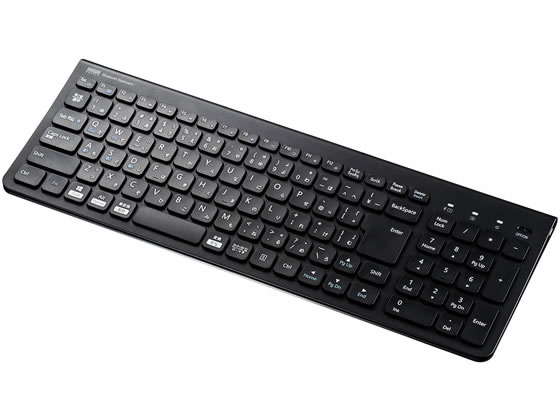 サンワサプライ Bluetoothスリムキーボードテンキー付ブラック SKB-BT31BK サンワサプライ Bluetoothスリムキーボードテンキー付ブラック SKB-BT31BK