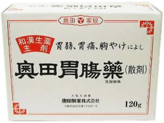 薬)奥田製薬 奥田胃腸薬散剤 120g【第2類医薬品】