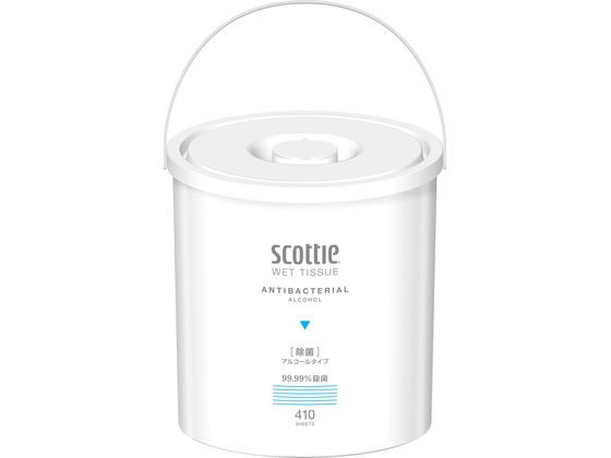 クレシア スコッティ ウェットティシュー 除菌アルコール 大容量 本体 410枚 クレシア スコッティ ウェットティシュー 除菌アルコール 大容量 本体 410枚