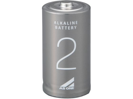 アズワン アズワンのアルカリ乾電池 単2 1パック(2本入) 4-4953-07 アズワン アズワンのアルカリ乾電池 単2 1パック(2本入) 4-4953-07