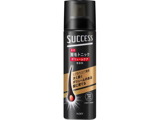 KAO サクセス 薬用育毛トニック ボリュームケア 無香料 180g