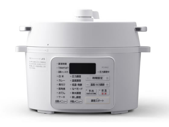 アイリスオーヤマ 電気圧力鍋 2.2L PC-MA2-W アイリスオーヤマ 電気圧力鍋 2.2L PC-MA2-W