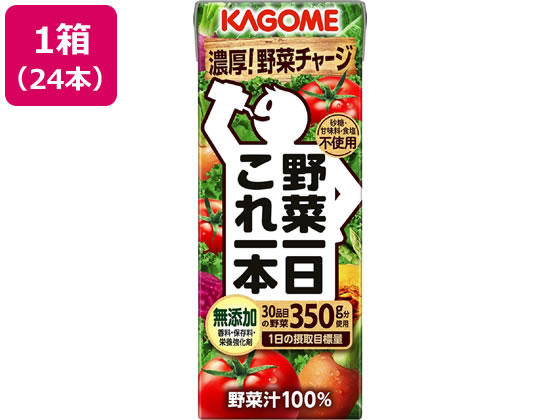 カゴメ 野菜一日これ一本 200ml×24本 カゴメ 野菜一日これ一本 200ml×24本