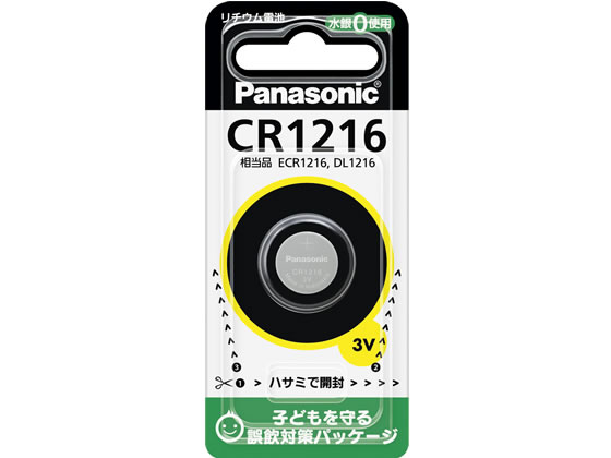 パナソニック コイン型リチウム電池 CR1216 パナソニック コイン型リチウム電池 CR1216
