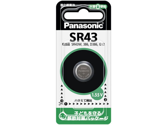 パナソニック 酸化銀電池 SR43P