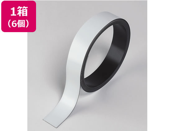 マグエックス マグネットラベル L ロールタイプ 幅27mm 5m 6個 マグエックス マグネットラベル L ロールタイプ 幅27mm 5m 6個