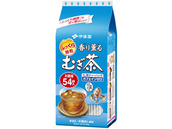 伊藤園 香り薫る むぎ茶 ティーバッグ 54バッグ 伊藤園 香り薫る むぎ茶 ティーバッグ 54バッグ