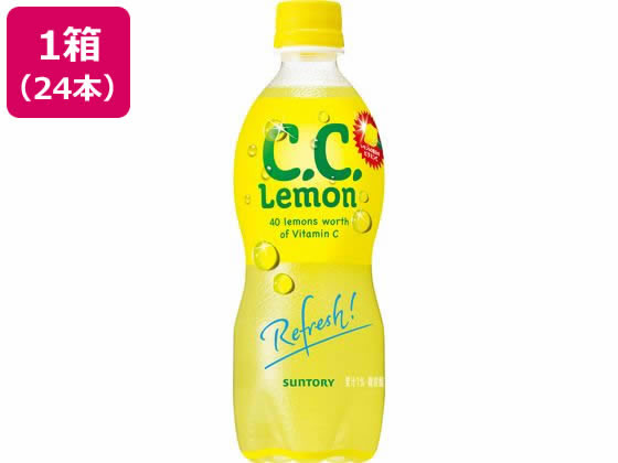 サントリー C. C.レモン 500ml×24本 サントリー C. C.レモン 500ml×24本