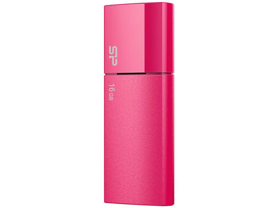 シリコンパワー スライド式USBメモリ 16GB ピンク SP016GBUF2U05V1H シリコンパワー スライド式USBメモリ 16GB ピンク SP016GBUF2U05V1H
