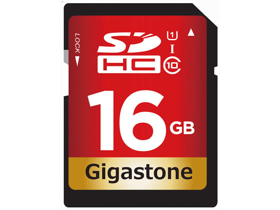Gigastone SDHCJ[h 16GB Class10 UHS-I GJSX-16GV1