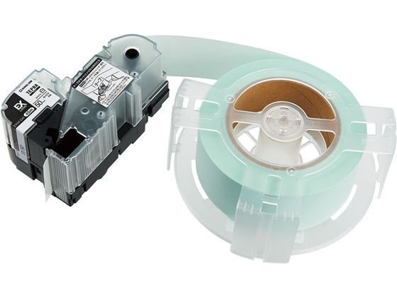 キングジム 詰替用EXロングテープ 50mm 白 黒文字 SS50K-EXR