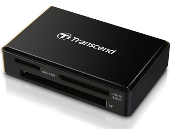 トランセンド USB3.1カードリーダーライタ ブラック TS-RDF8K2 トランセンド USB3.1カードリーダーライタ ブラック TS-RDF8K2
