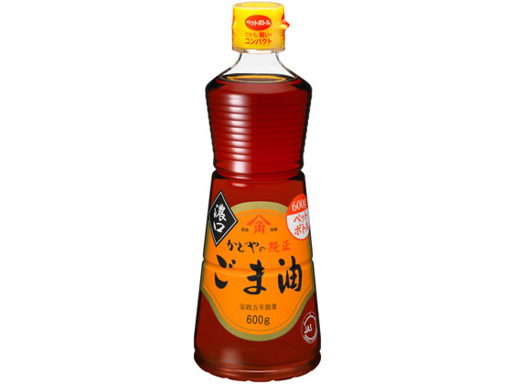 かどや製油 純正ごま油 濃口 600g かどや製油 純正ごま油 濃口 600g