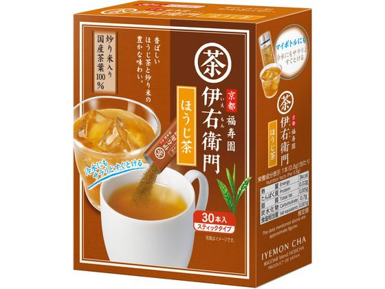 宇治の露製茶 伊右衛門 抹茶入りインスタントほうじ茶スティック 宇治の露製茶 伊右衛門 抹茶入りインスタントほうじ茶スティック