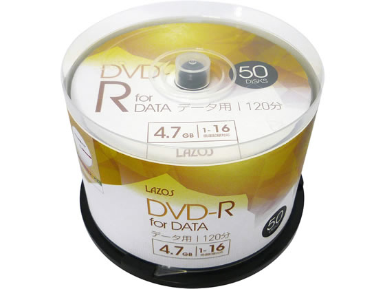 Lazos DVD-R データ用 50枚 L-DD50P Lazos DVD-R データ用 50枚 L-DD50P