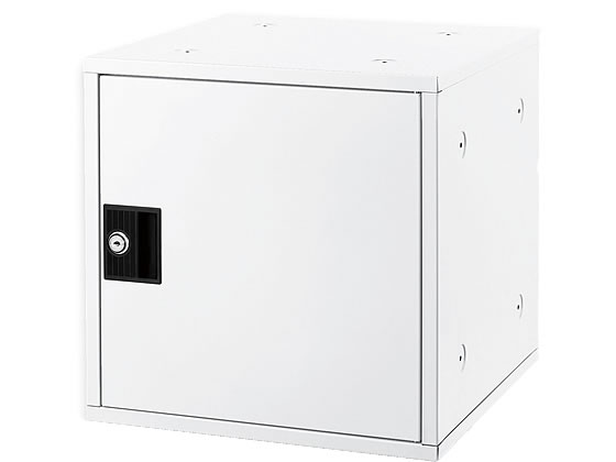 アスカ 組立式シューズボックス シリンダー錠タイプ ホワイト SB800W アスカ 組立式シューズボックス シリンダー錠タイプ ホワイト SB800W