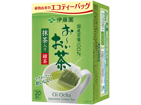 伊藤園 お〜いお茶 エコティーバッグ 緑茶 20袋 伊藤園 お〜いお茶 エコティーバッグ 緑茶 20袋