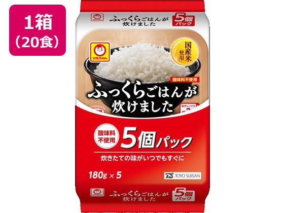 東洋水産 ふっくらご飯が炊けました180g 5食×4パック 東洋水産 ふっくらご飯が炊けました180g 5食×4パック