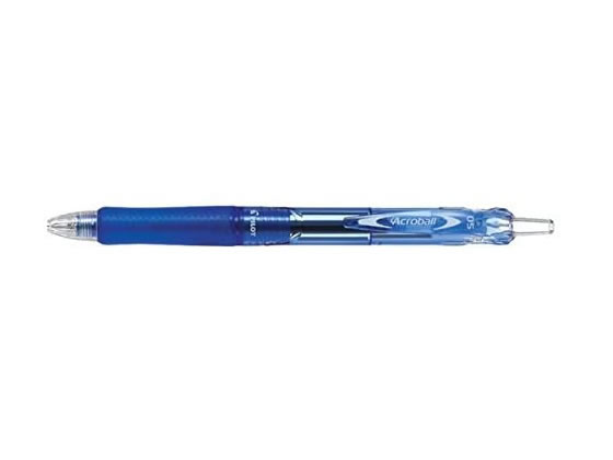 ●油性ノック式ボールペン●本体サイズ：最大径１１．４×縦１４２ｍｍ●ペン先：０．５ｍｍ極細ボール●インキ色：青●軸色：ブルー●方式：ノック式●インキ：アクロインキ（油性）●重量：９．５ｇ●材質：（軸さ