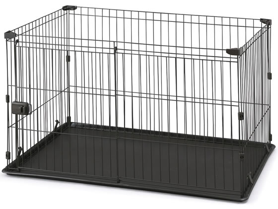 ●適合犬サイズ（目安）：小型犬〜中型犬（ダックスフンド、コーギー等）●屋根無し●外寸（約）：幅１１３０×奥行７９０×高さ６５５ｍｍ●重量：約８．７８ｋｇ●入口サイズ（約）：幅４４０×高さ５８０ｍｍ●ト