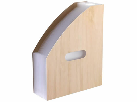 セキセイ WOODSSTYLE ドキュメントスタンド A4タテ ナチュラルブラウン